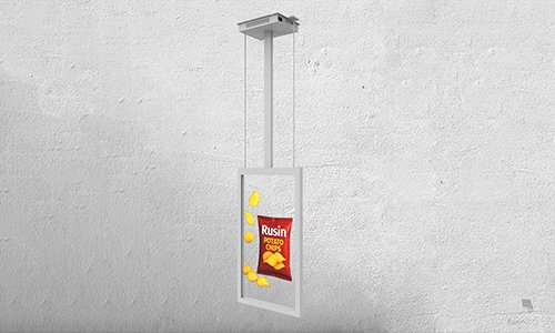 A New Transparent Display Experience for High-End Retail