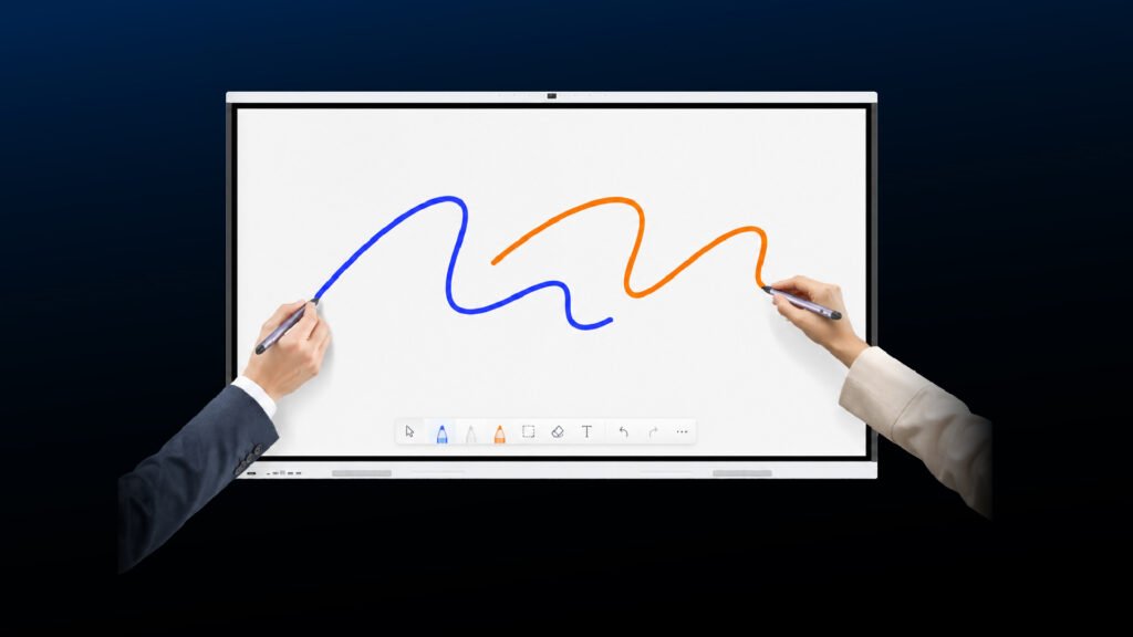 High-precision IR touch with multi-user collaboration