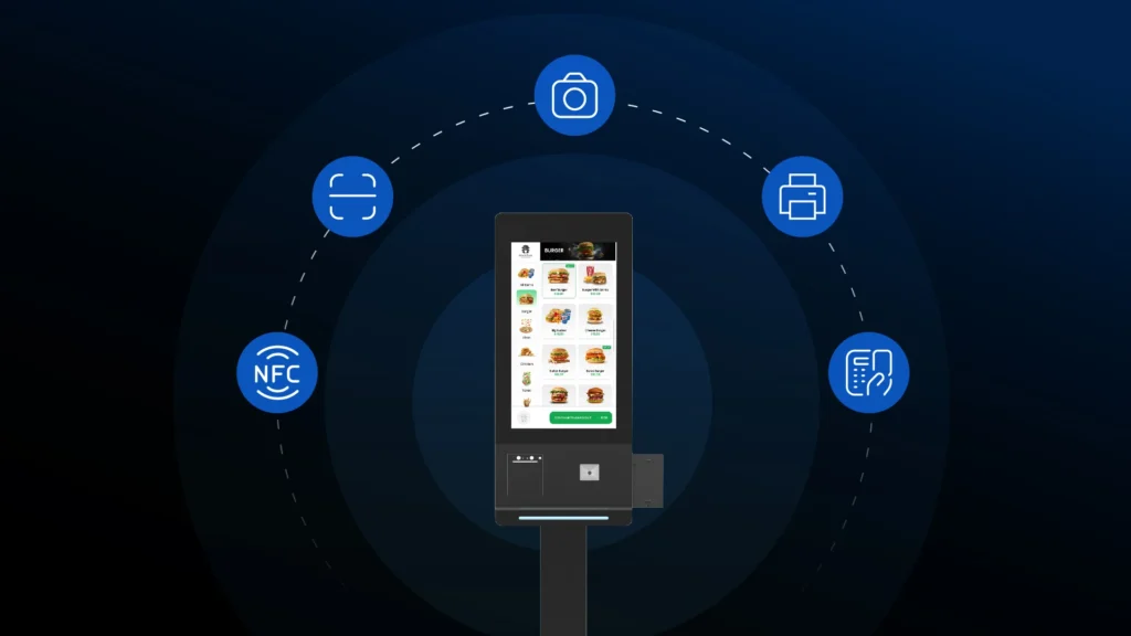 Supports QR payment / POS / printer / NFC / camera