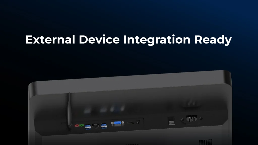 External device integration ready