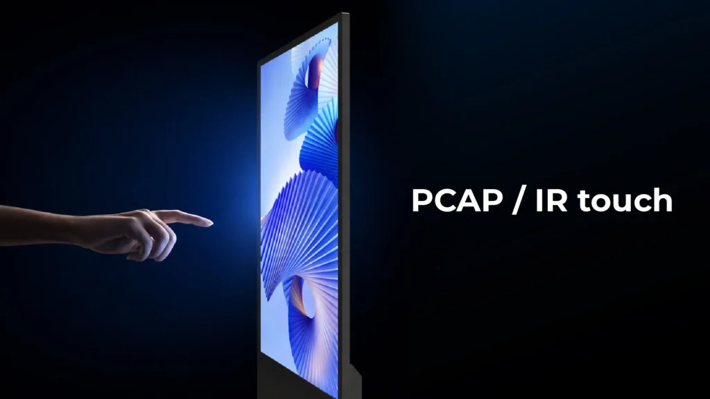 Touch interaction supported